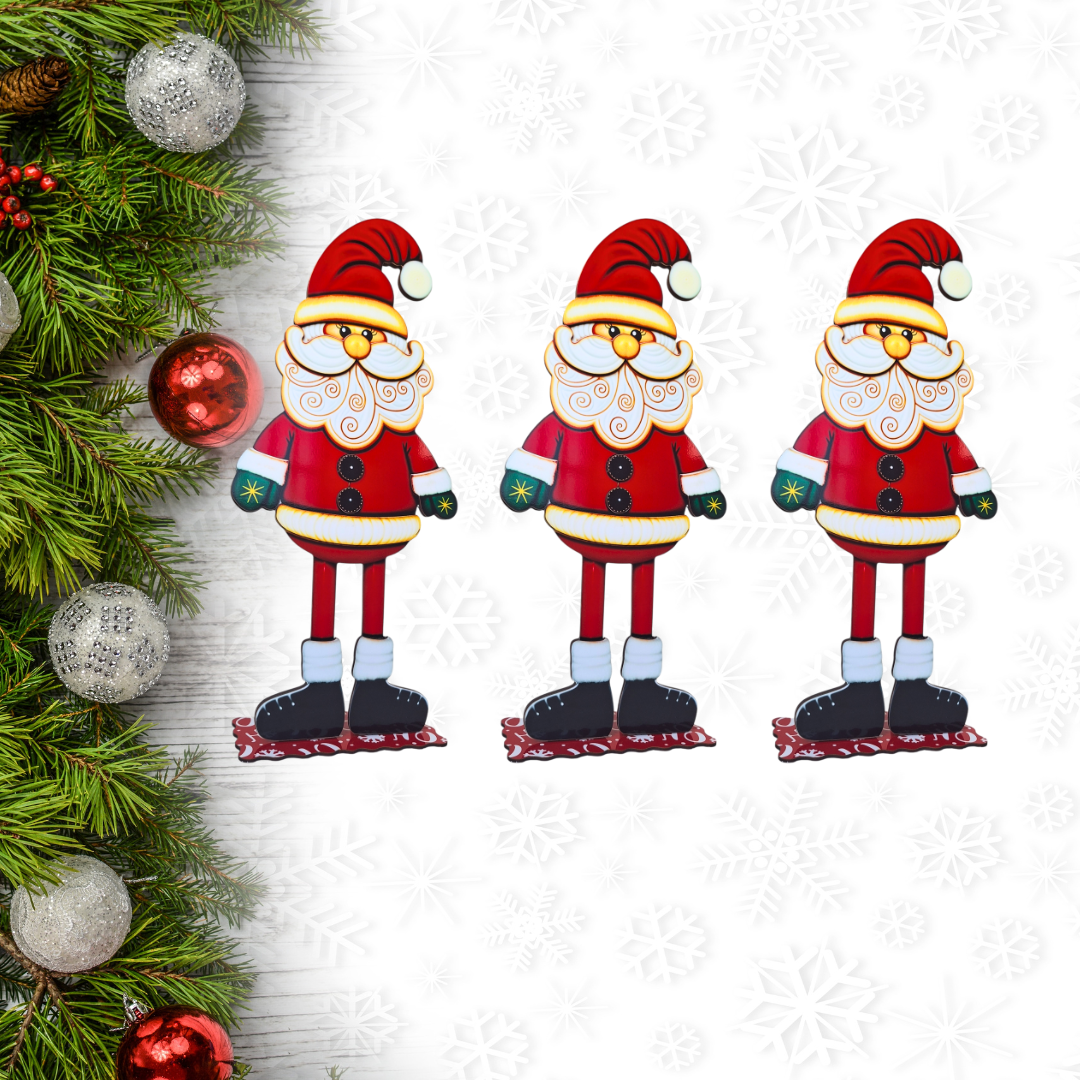 Set X 3 MUÑECOS NAVIDEÑOS con Estilo Único OFERTA POR TIEMPO LIMITADO