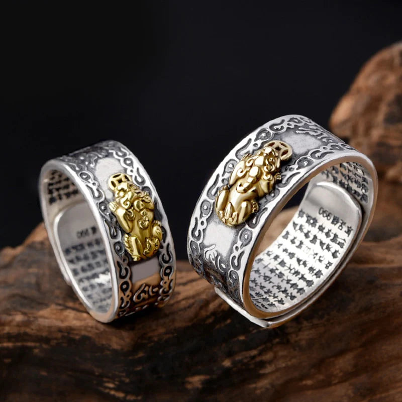 Anillo Pixiu: Para Empresarios y Almas Espirituales+ REGALO SORPRESA
