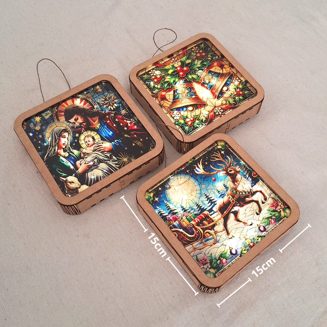 Kit de 3 FAROLES Decorativos que USARÁS en TODAS las TEMPORADAS NAVIDEÑAS