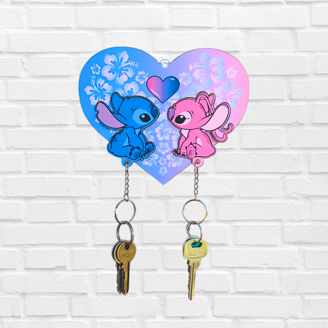 KIT Para PAREJAS: PORTALLAVEROS en Madera + 2 LLAVEROS + CURSO “10 planes en pareja” (Edición Limitada ⏳)