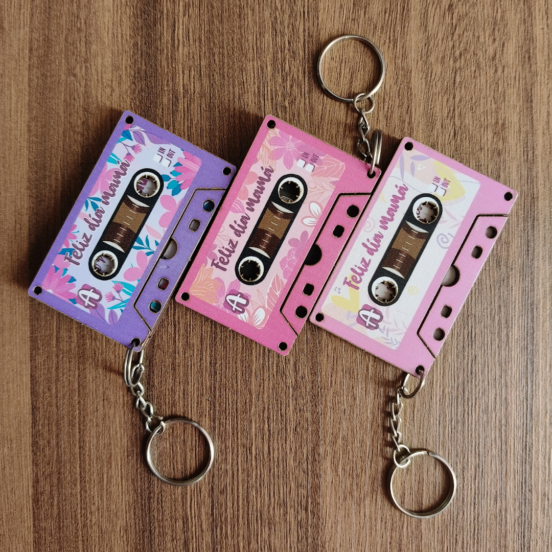 Un CASETTE, mil RECUERDOS: el REGALO más especial PARA MAMÁ!. ¡Lleva 3 CASETTES en MADERA a un excelente precio!