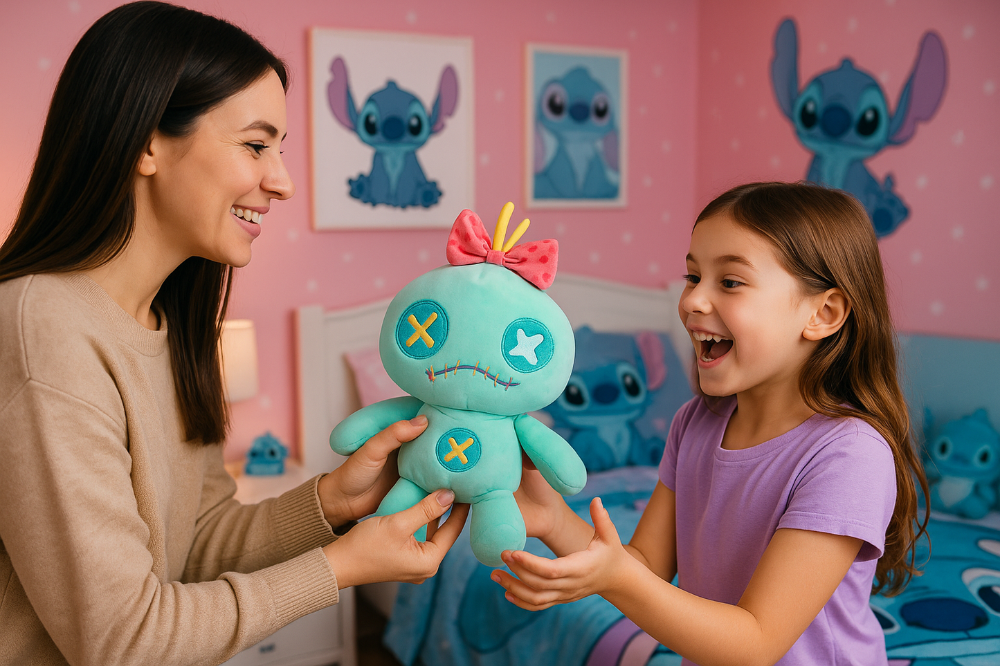 Peluche Trapos de Lilo & Stitch: El Regalo Perfecto para tu Niña Interior + Cartilla para Colorear GRATIS