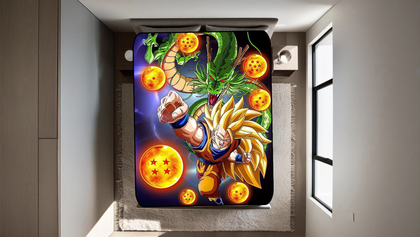 La cobija de un Saiyajin: Confort de otro nivel + Regalo Sorpresa