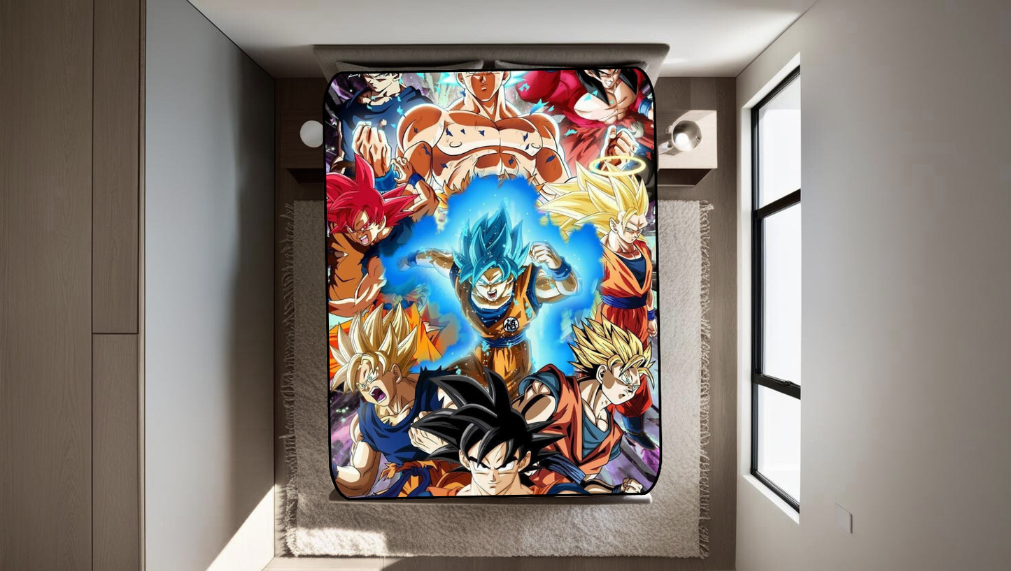 La cobija de un Saiyajin: Confort de otro nivel + Regalo Sorpresa