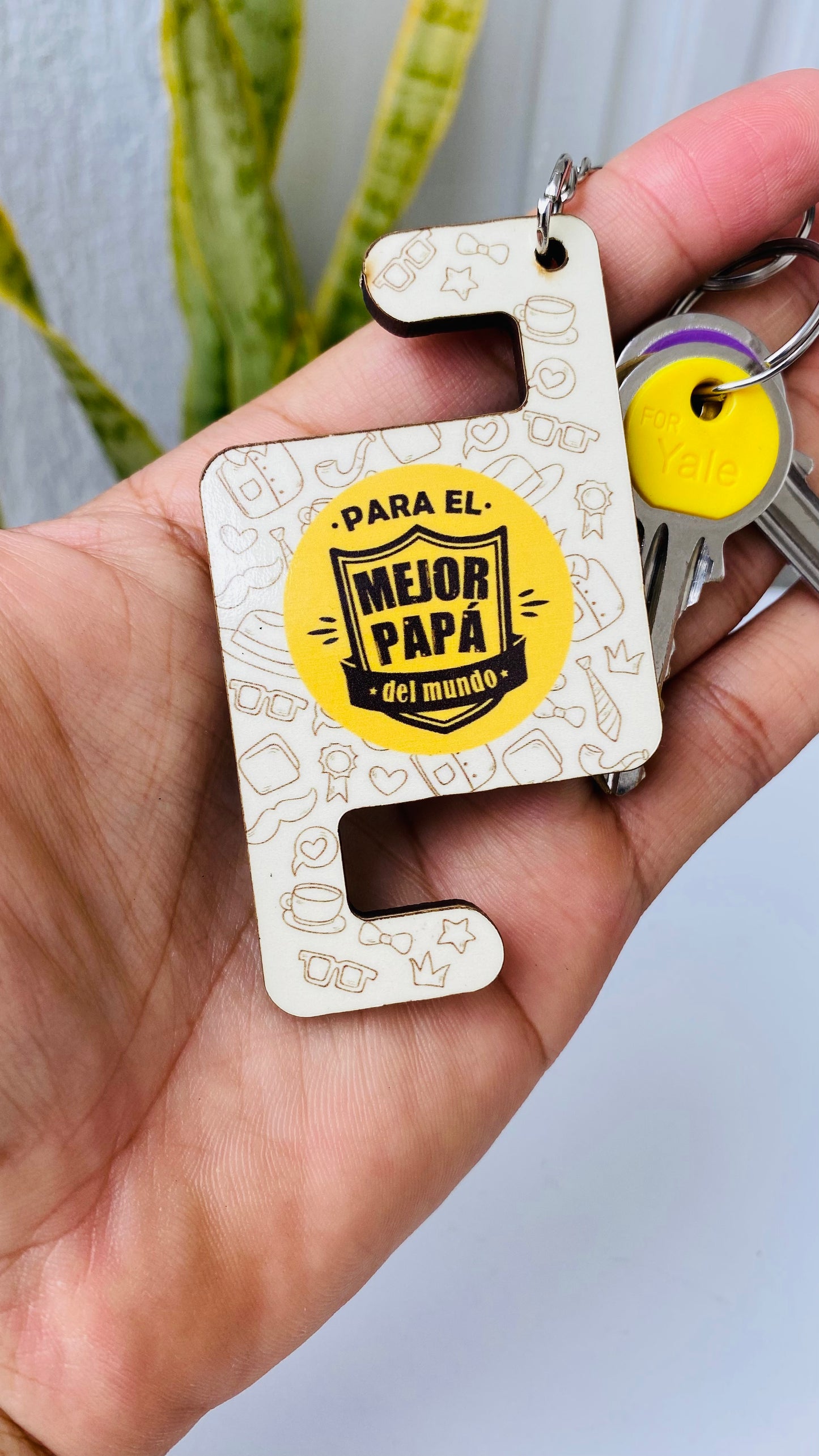 Regala 5 LLAVEROS PORTACELULAR a 5 PAPÁS diferentes! El Regalo Útil y Emotivo que cada Papá Merece + REGALO