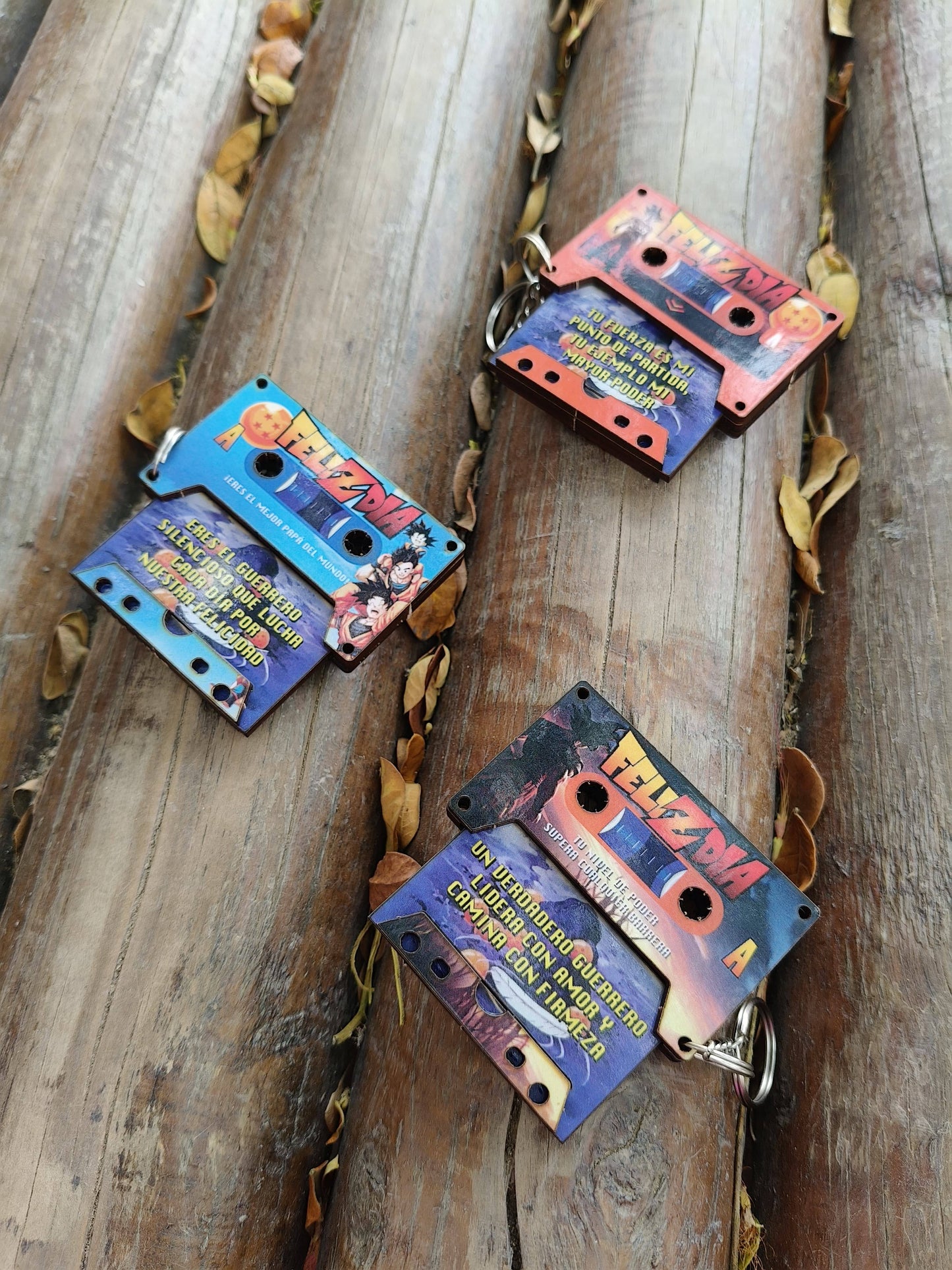 Pack x 3 CASSETTES para PAPÁ. Padre de familia y fan de Dragon Ball: el regalo perfecto sí existe