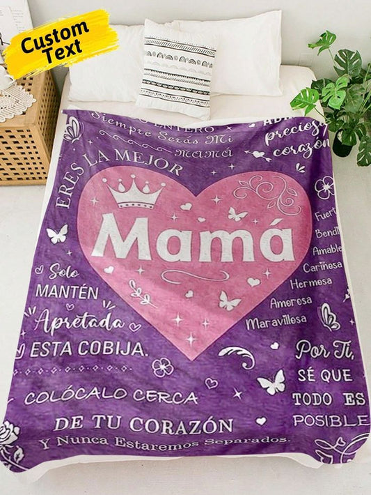 Más Que una Cobija, un Mensaje Directo al Corazón de Mamá OFERTA POR TIEMPO LIMITADO