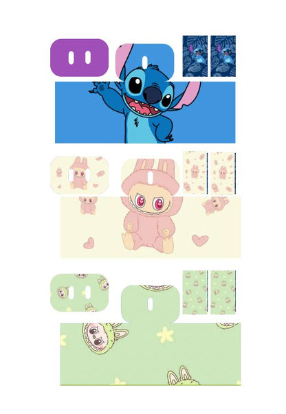 KIT de 3 STICKERS para el CARGADOR y CABLE DE TU CELULAR + REGALO 30 fondos de pantalla.  ¡Solo por tiempo limitado! 🚨