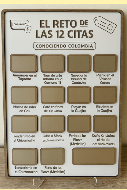12 Citas, 12 Recuerdos: El Reto que Hará su Historia Inolvidable + Guía práctica: Renueva la chispa en tu relación ❤️‍🔥