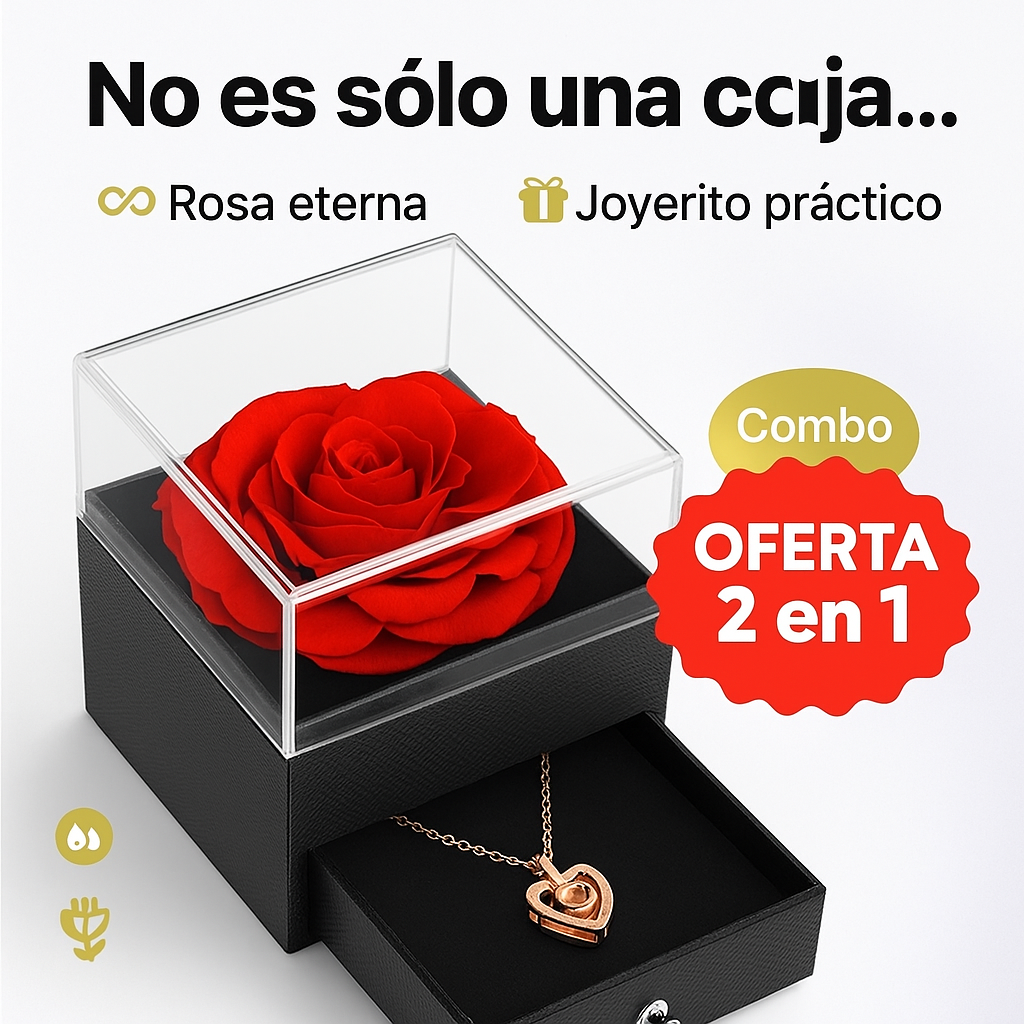 Un Tesoro Que Guarda Joyas, Recuerdos Y Todo El Amor Que Quieres Entregar (Obsequio set cadena y aretes)