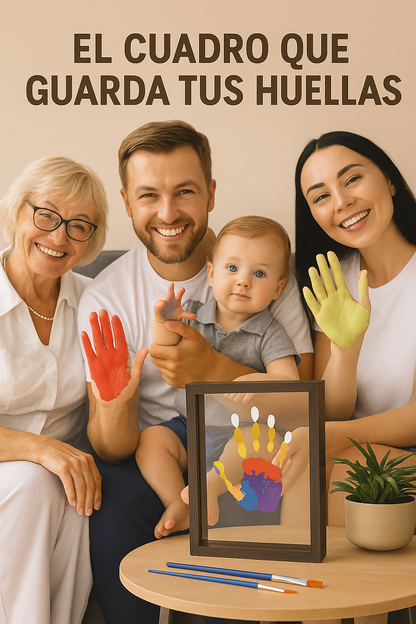 ¡Kit de Huellas Familiares + Guía Especial | Regala Unión y Recuerdos Eternos!