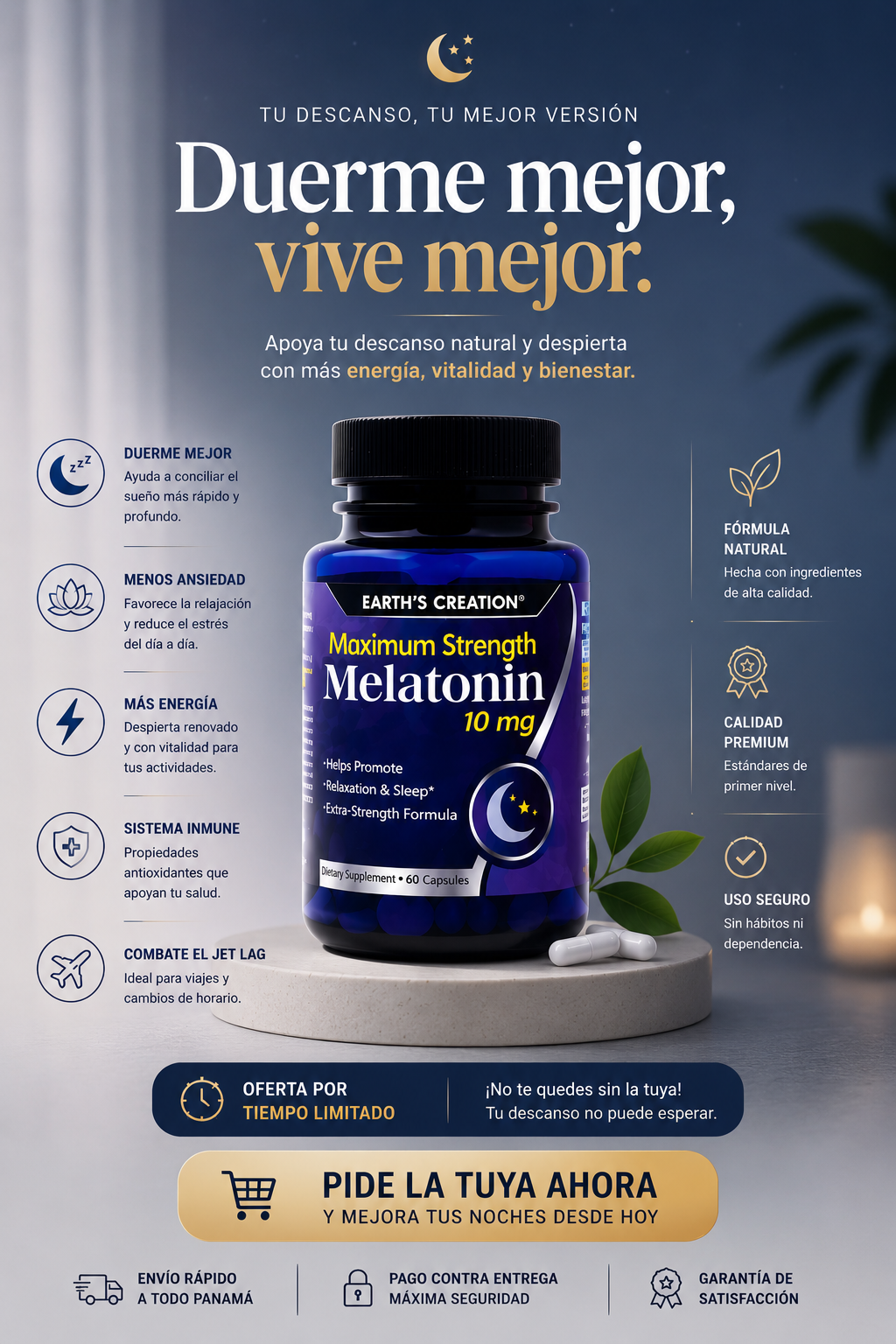 🌙 Recupera Tus Noches y Despierta con Energía