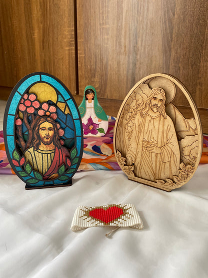 Jesús en tu hogar, Armado con Amor: Rompecabezas 3D de Jesús + Regalo Especial