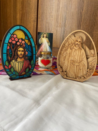 Jesús en tu hogar, Armado con Amor: Rompecabezas 3D de Jesús + Regalo Especial