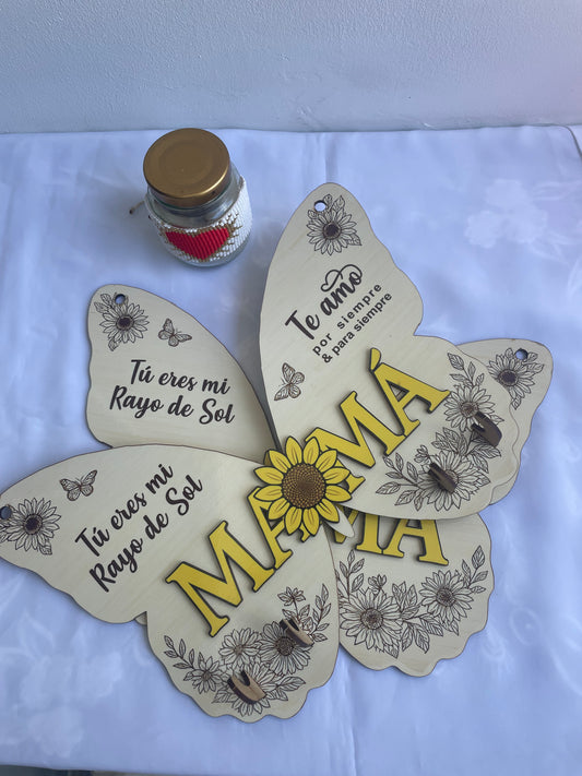 EL REGALO que hará llorar a MAMÁ de alegría: Portallaves Mariposa + Regalo SORPRESA por Tiempo LIMITADO