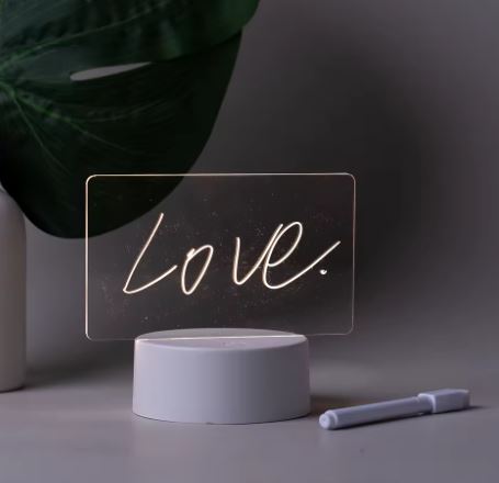 Lámpara Mágica LED de Notas ¡El detalle que enamora y se disfruta todos los días!