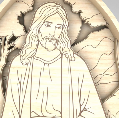 Jesús en tu hogar, Armado con Amor: Rompecabezas 3D de Jesús + Regalo Especial