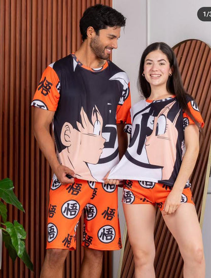 Pijamas de Goku y Milk: Para Verdaderos Fans de Dragon Ball Z