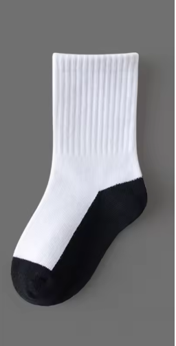 Pack x 5 pares de MEDIAS con SUELA NEGRA  ¡Adiós al Sufrimiento de las Medias Blancas!